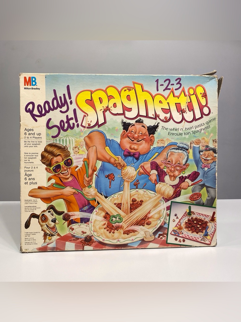 Milton Bradley Ready, Set, Spaghetti! 90’s Board Game